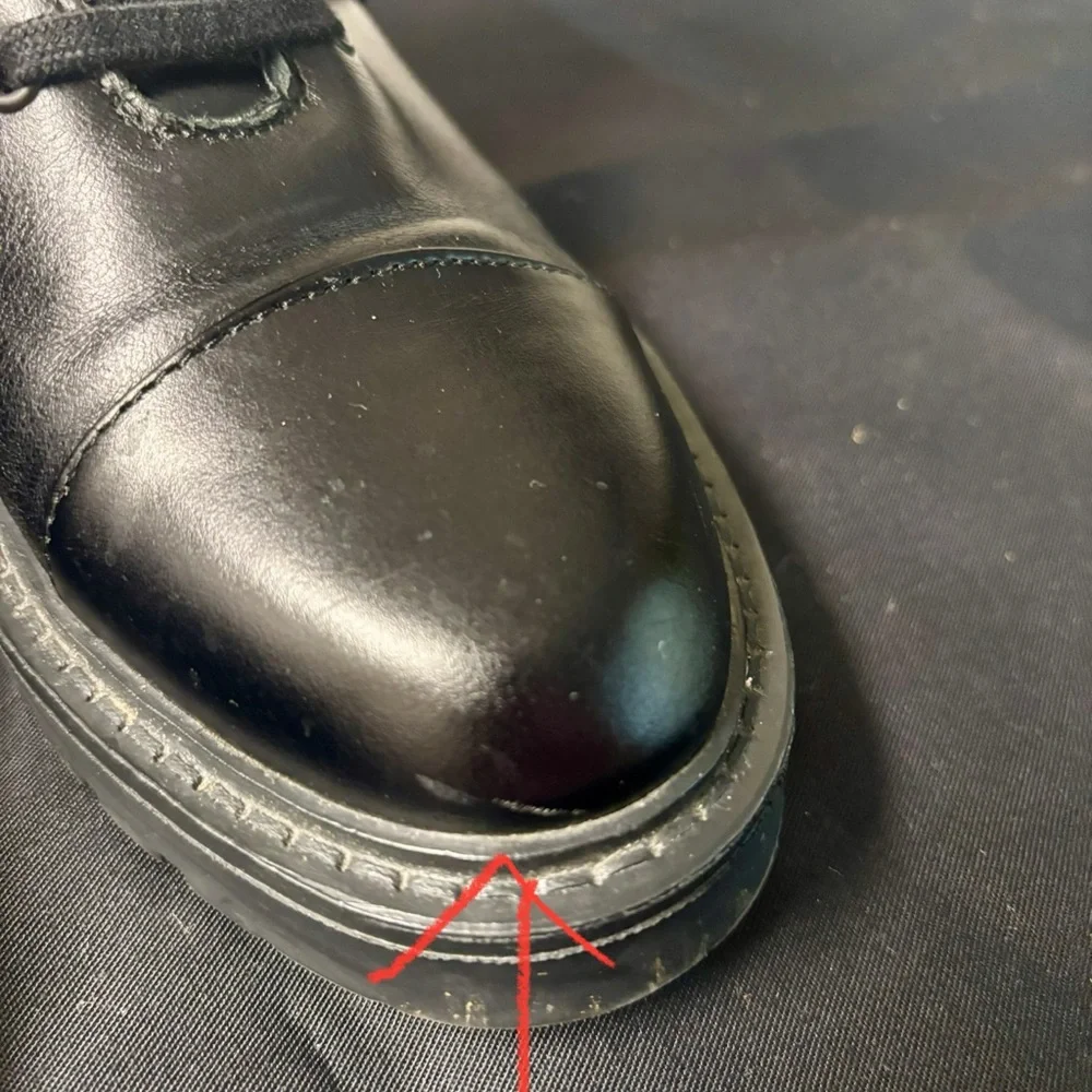 Black Leather Ankle Boots - Picture 8 of 15